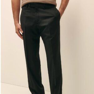 BROOKS BROTHERS 1818 Madison wool pants flat front size 35x32 dark gray